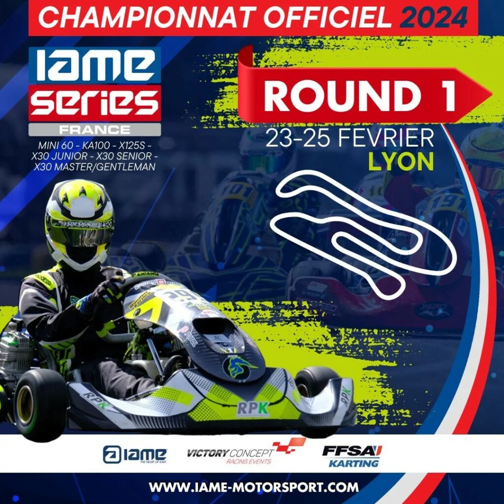 Iame Series France, Round 1, Lyon