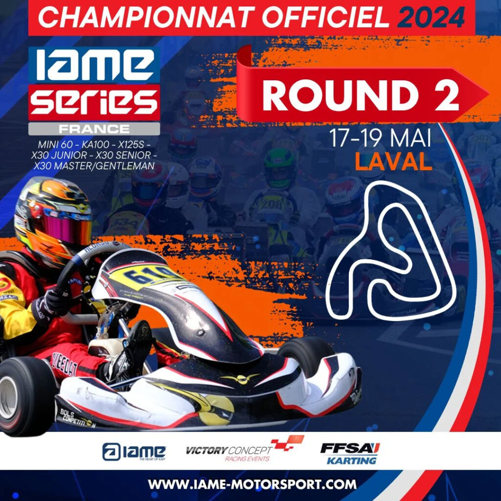 Iame Series France, Round 2, Laval